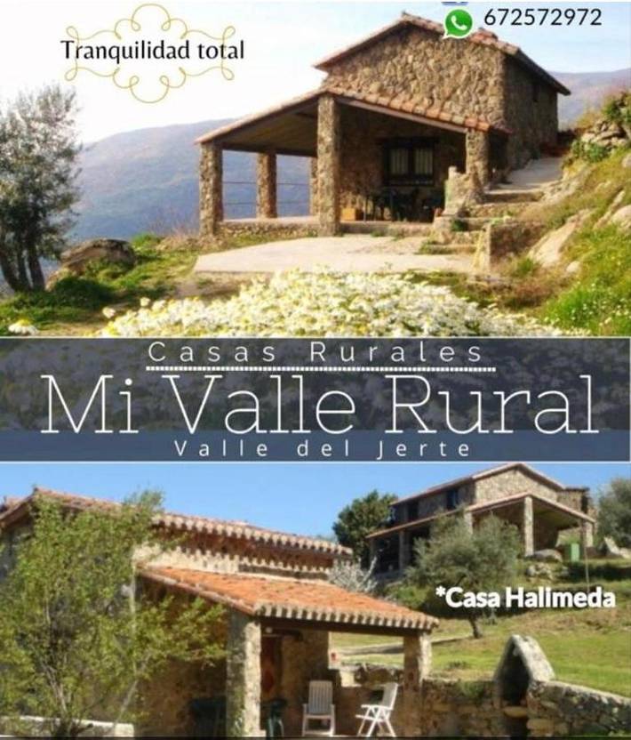 Casa de vacaciones para 4 personas, con jardín además de vistas al lago y vistas en Valle del Jerte - 2