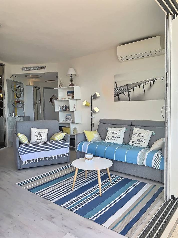 Gîte pour 4 personnes, avec balcon/terrasse dans Plage du Casino - 3