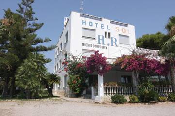 Hotel für 2 Personen, mit Garten und Ausblick sowie Pool in Benicarló