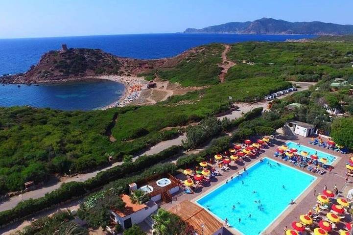 Camping für 2 Personen auf Sardinien