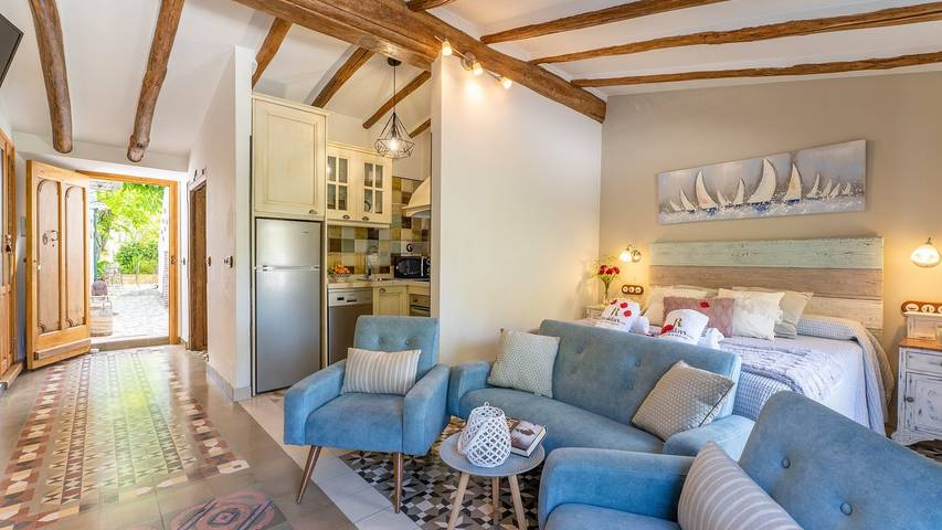 Chalet para 2 personas, con piscina y balcón/terraza en Parque Natural Sierras Subbéticas - 3