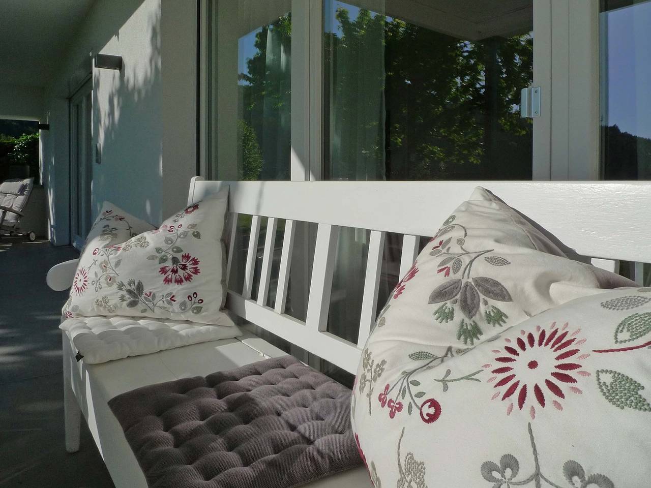 Appartamento intero, Appartamento 'Peterberg 22, 45mq' con vista sulle montagne, terrazza privata e Wi-Fi in Kappel (Freiburg), Friburgo