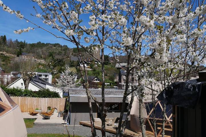 Cabane en bois pour 2 personnes à Chambon-sur-Lac - 4
