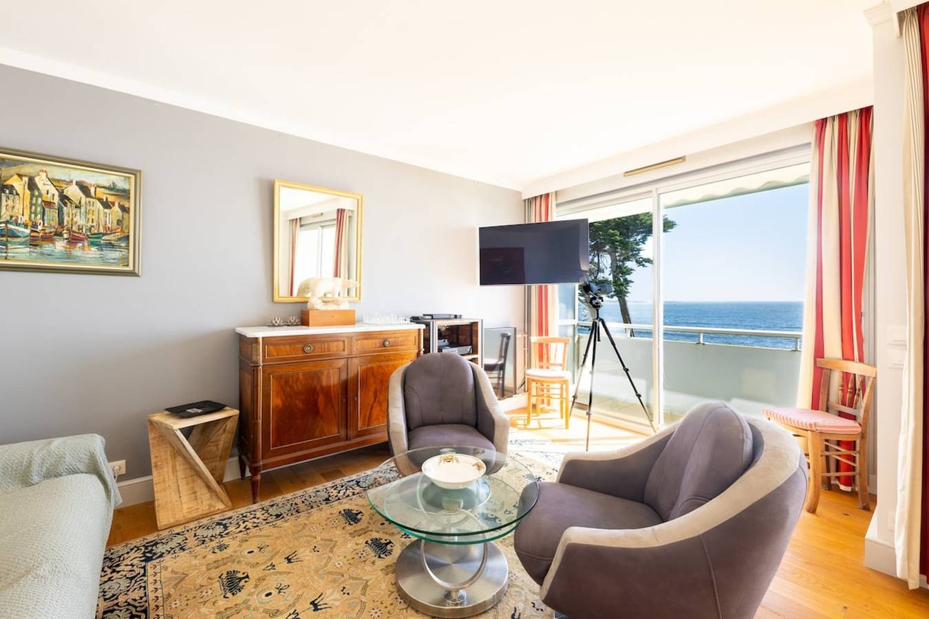 Appartement entier, Le sable au pied de la résidence T2 de qualité in Larmor-Plage, Côte des Mégalithes