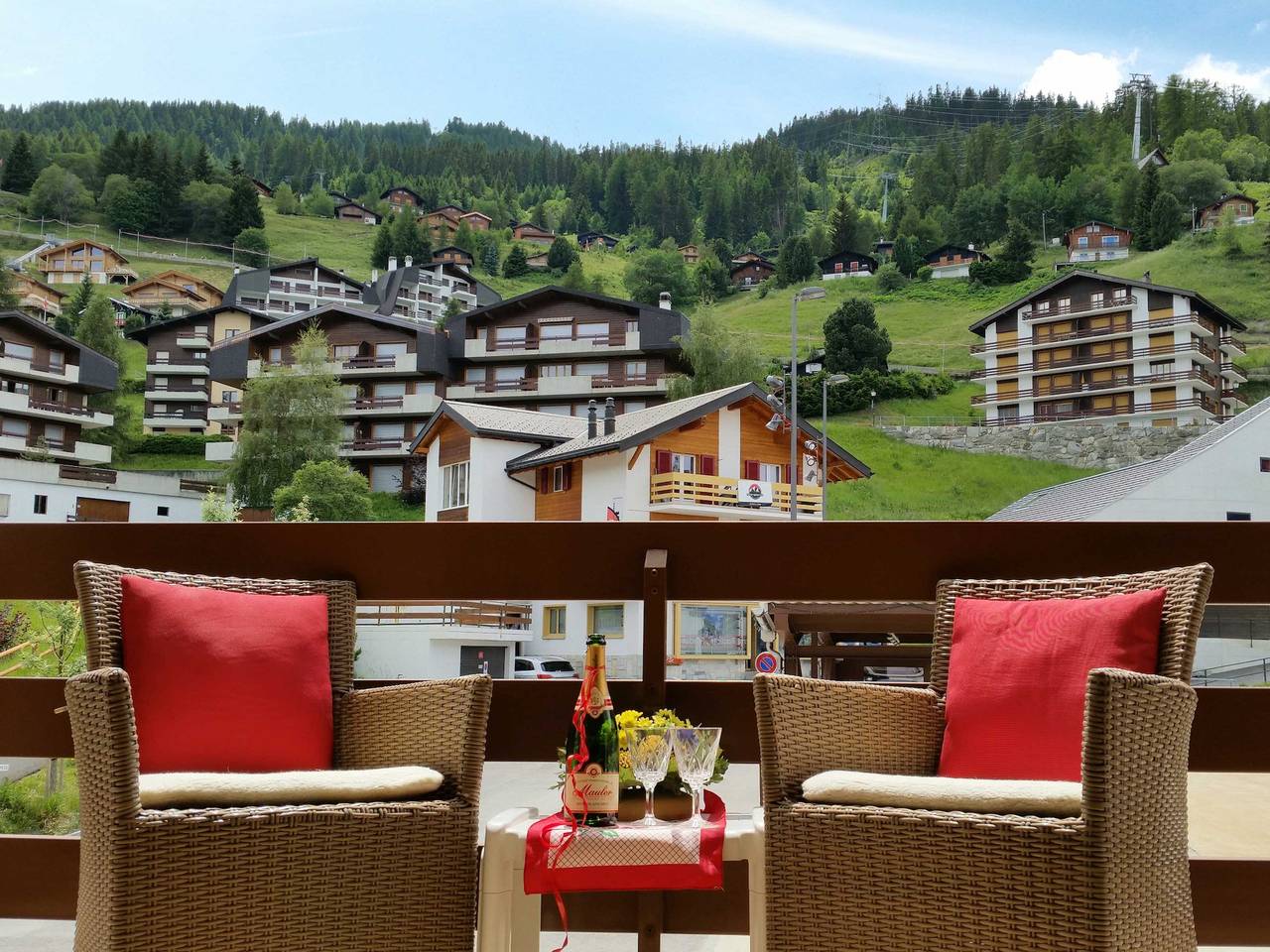 Geheel appartement, Appartement Appartement Tzoum'Azur 7 in La Tzoumaz, Riddes