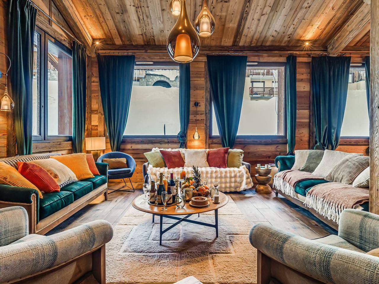 Luxus 5-Sterne Chalet, 7 Suiten, 14 Personen, Hotelservice in Plagne Villages, La Plagne-Tarentaise