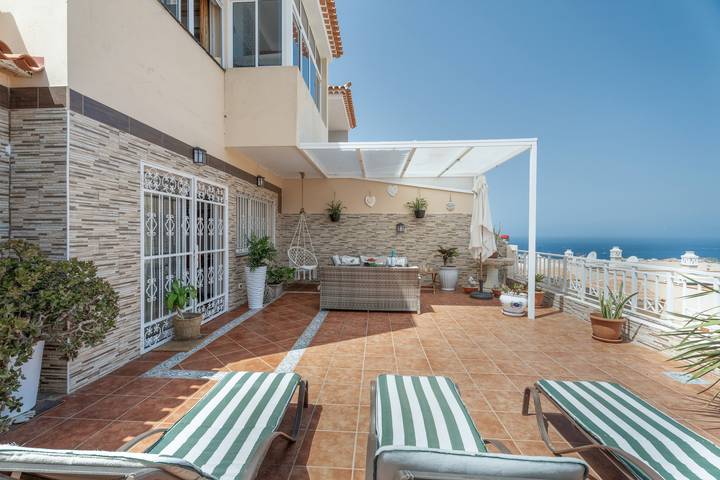 Ferienhaus 'Vitamina Village' mit Meerblick, Gemeinschaftspool, Garten & WLAN in Adeje, Teneriffa Süd
