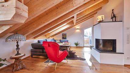 Hütte für 4 Personen, mit Garten und Ausblick in Garmisch-Partenkirchen