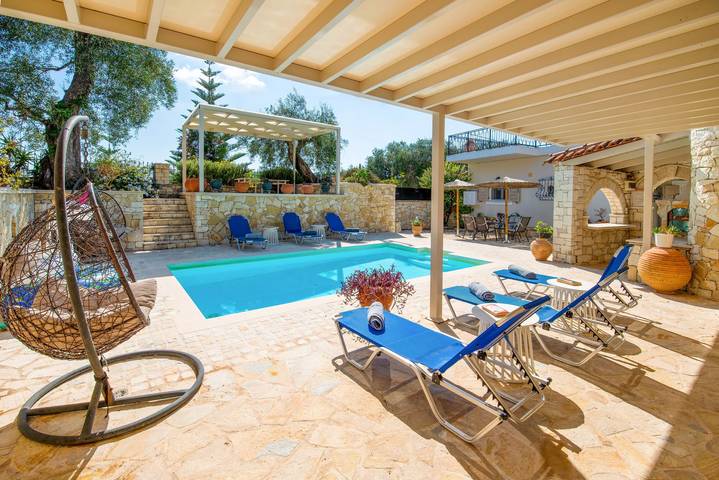 Villa pour 7 personnes, avec vue et jardin dans Paxos - 4