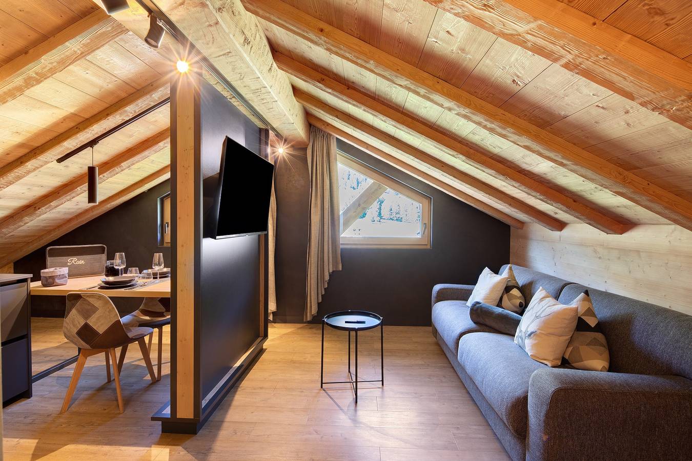 Chalet 'Rain Villa Genf' mit Bergblick, Gemeinschaftsgarten und Wi-Fi in Livigno (Stadt), Livigno