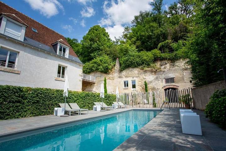 Maison d’hôte pour 4 personnes, avec terrasse ainsi que piscine et jardin à Pocé-sur-Cisse - 2
