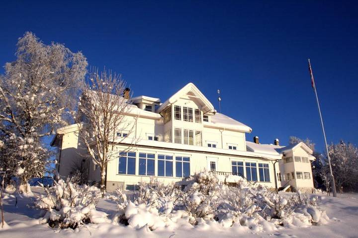 BnB für 3 Personen, mit Sauna und Ausblick sowie Garten, mit Haustier in Norwegen