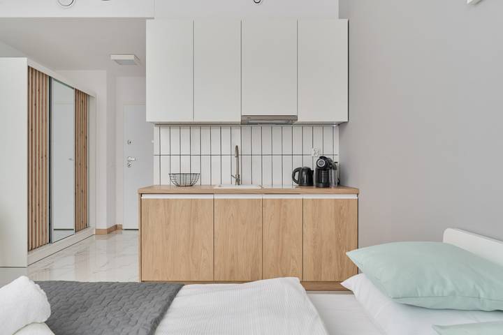 Studio für 2 Personen, kinderfreundlich in Breslau - 3