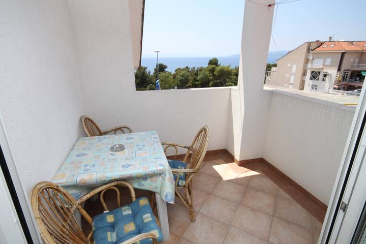 Ferienwohnung für 3 Personen, mit Balkon/Terrasse in Makarska