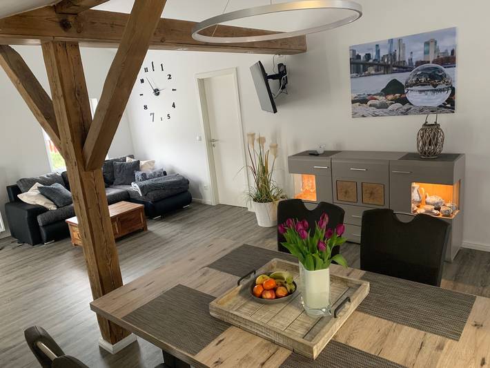 Ferienwohnung für 4 Personen, mit Terrasse in Hoppegarten