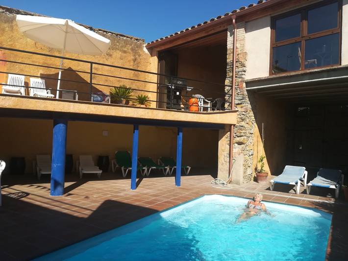 Casa de huéspedes para 10 personas, con Balcón además de Terraza y Vistas en Peratallada - 4