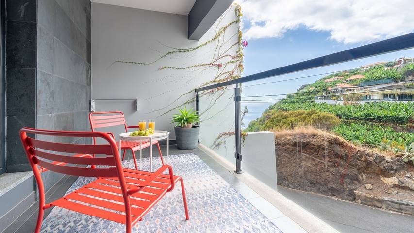 Apartamento de vacaciones para 2 personas, con vistas al mar y balcón - 1