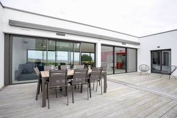 Maison De Vacances pour 10 Personnes dans Locquirec, Région de Morlaix, Photo 1
