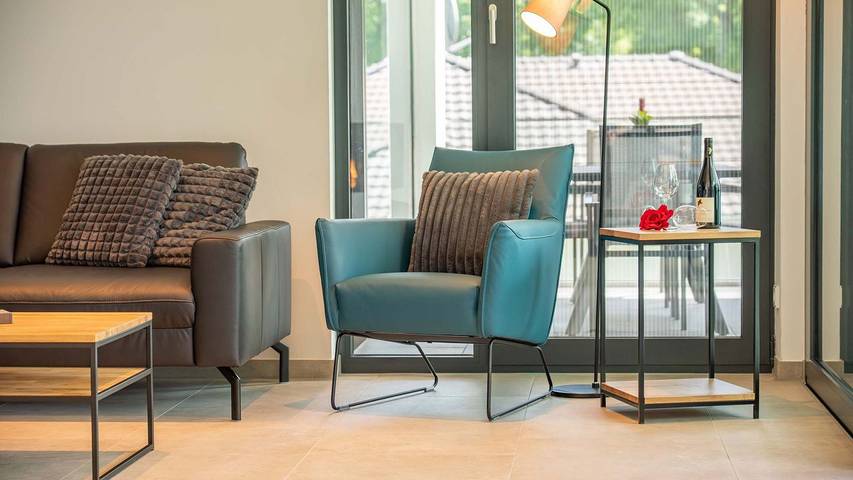 Ferienwohnung für 6 Personen, mit Sauna und Whirlpool sowie Garten in Garz
