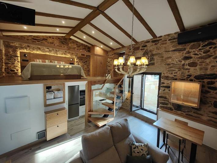 Casa rural para 2 personas, con Terraza en Vedra
