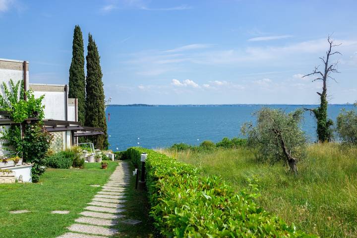 Ferienhaus für 4 Personen, mit Balkon und Garten sowie Seeblick in Moniga del Garda - 3