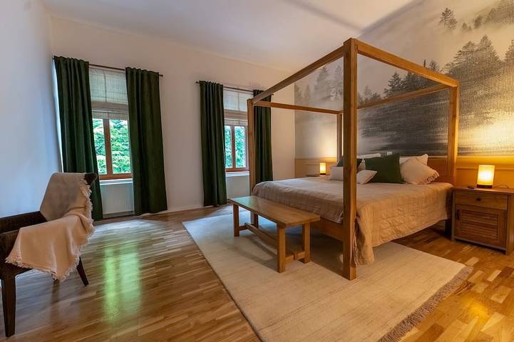 Ferienwohnung für 4 Personen, mit Balkon und Sauna