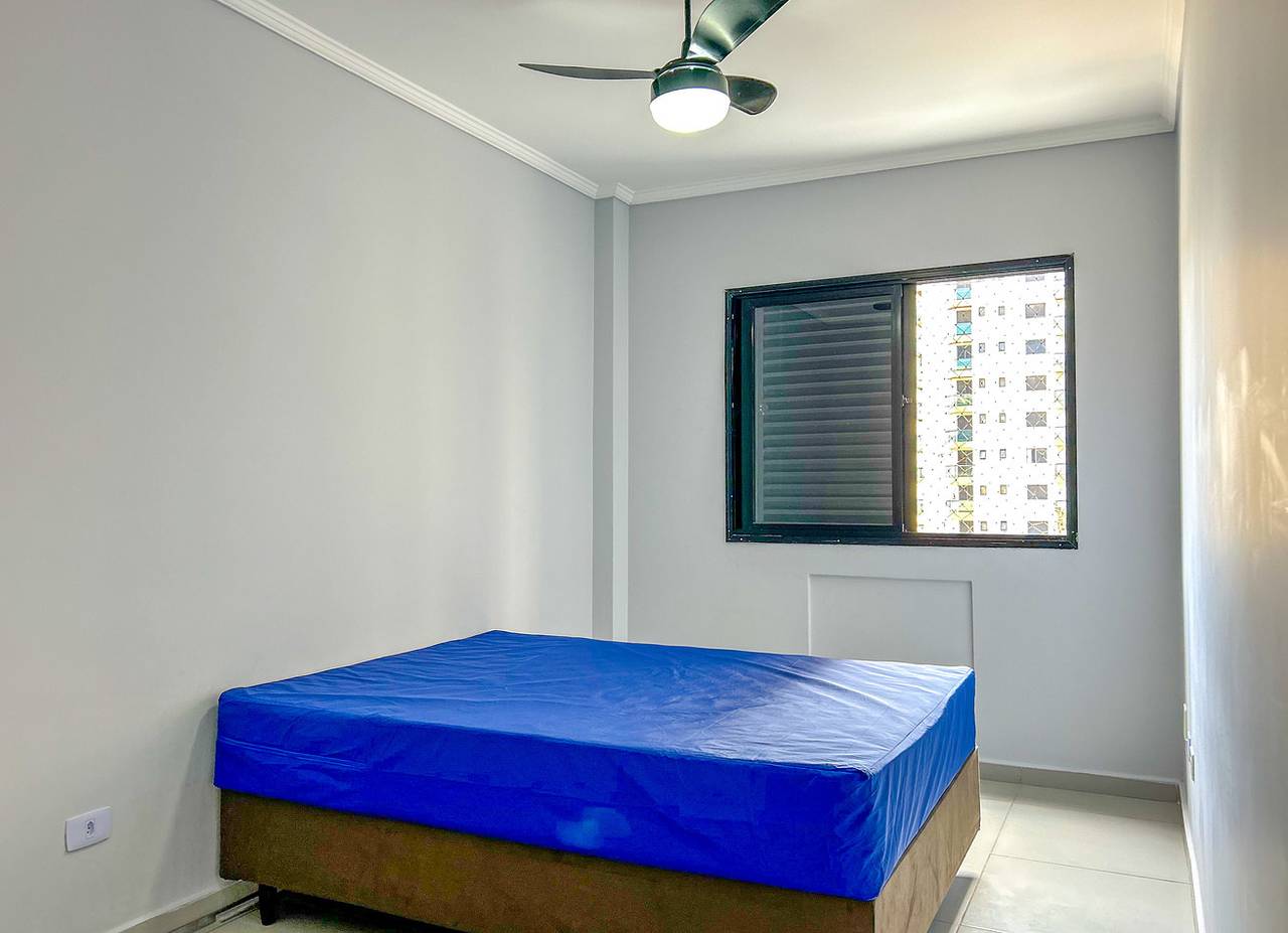 Ganze Wohnung, Ferienwohnung für 7 Personen mit Garten in Vila Mirim Praia Grande, Praia Grande