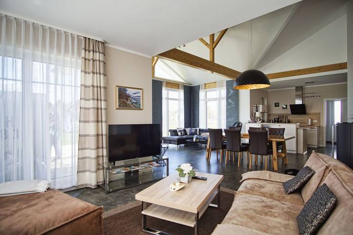 Ferienhaus für 4 Personen, mit Ausblick und Garten sowie Sauna auf Rügen - 2