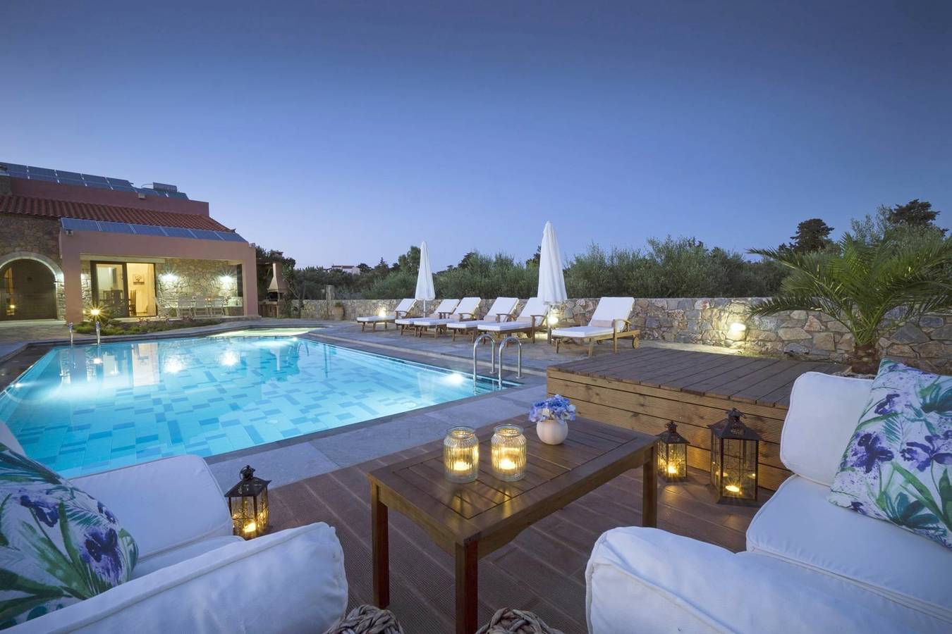 Nafsika villa in Xirosterni, Chania region