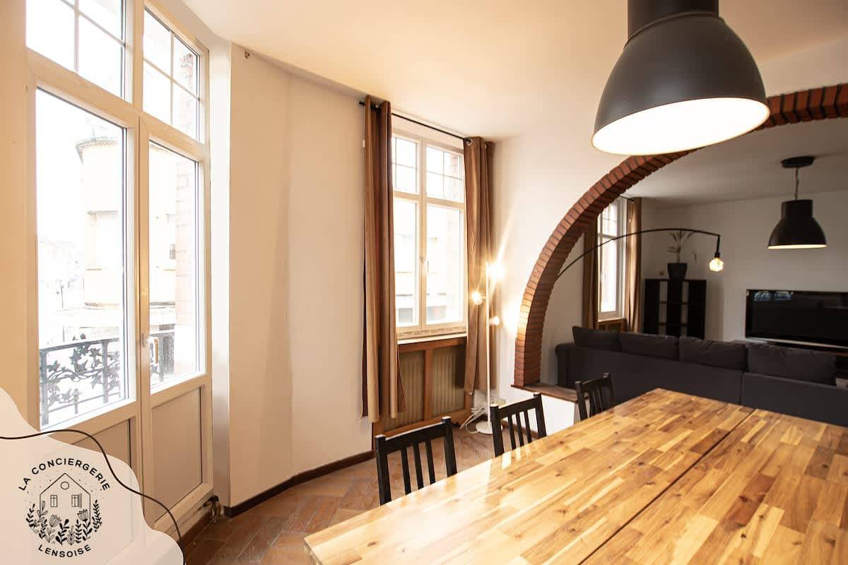 Appartement entier, Appartement de vacances pour 4 personnes in Lens, Région de Lens