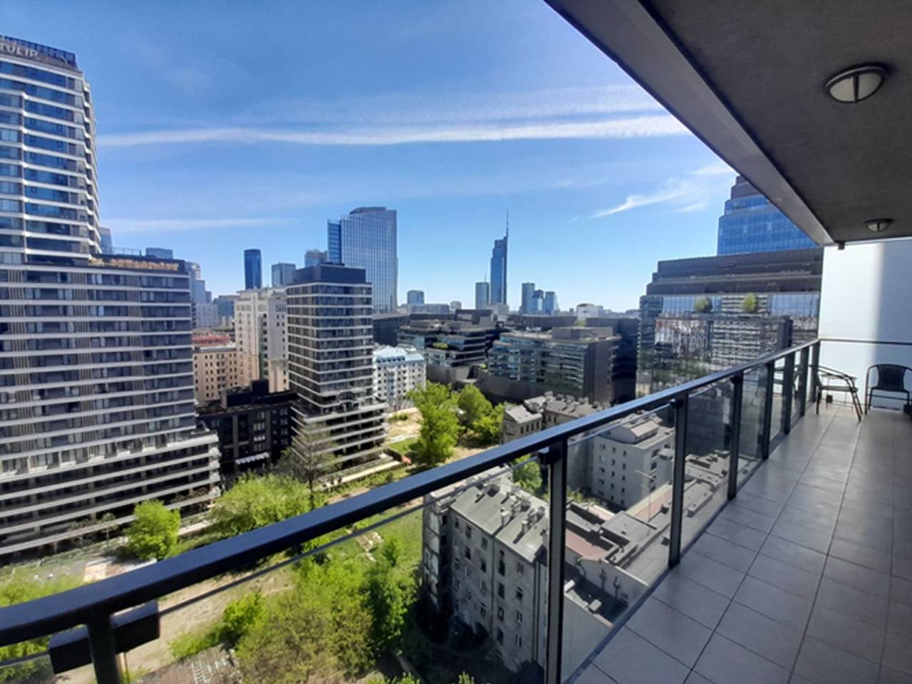 Entire apartment, Platinum Towers in Warsaw, Masovia