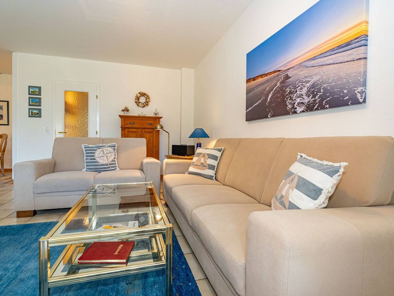 Ganze Ferienwohnung, Rüm hart - Großzügige Ferienwohnung Rüm hart auf Sylt mit Terrasse für max. 5 Personen. in Keitum, Sylt (Gemeinde)