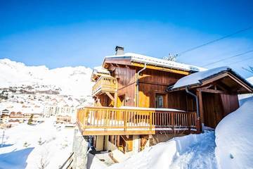 Chalet pour 10 personnes, avec balcon, animaux acceptés à Saint-François-Longchamp