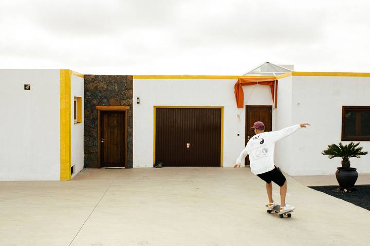 Casa rural para 4 personas, con jardín en Tinajo