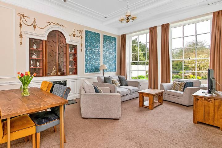Holiday rental for 4 people, with sauna and garden as well as hot tub in North Yorkshire