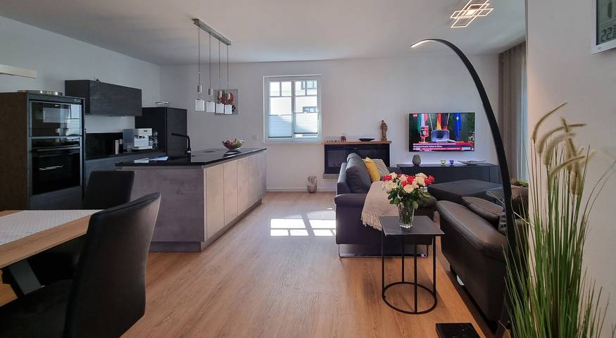 Appartement entier, Appartement "Strandblick" avec vue sur la mer, balcon et Wi-Fi in Ostseebad Binz, Binz