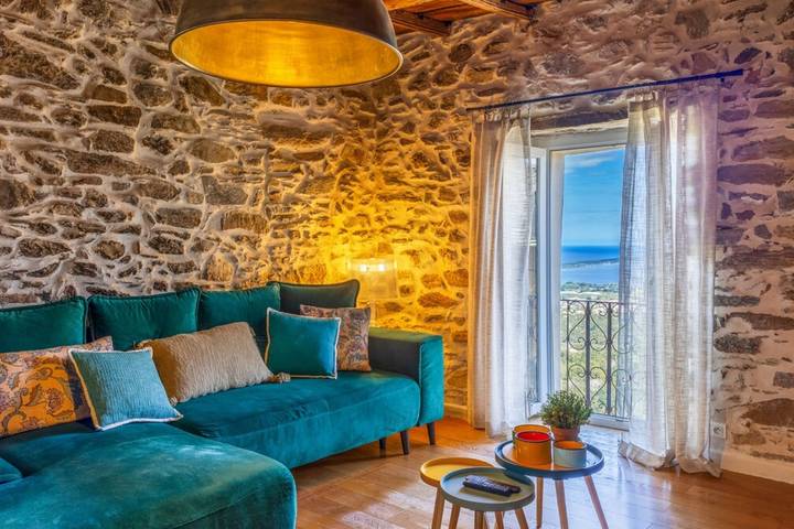 Maison de vacances pour 4 personnes, avec terrasse et jardin dans Cap Corse