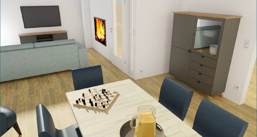 Ferienhaus für 4 Personen, mit Garten und Sauna in Borgsum - 4