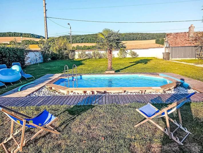 Villa pour 5 personnes, avec piscine ainsi que jardin et terrasse en Normandie - 2