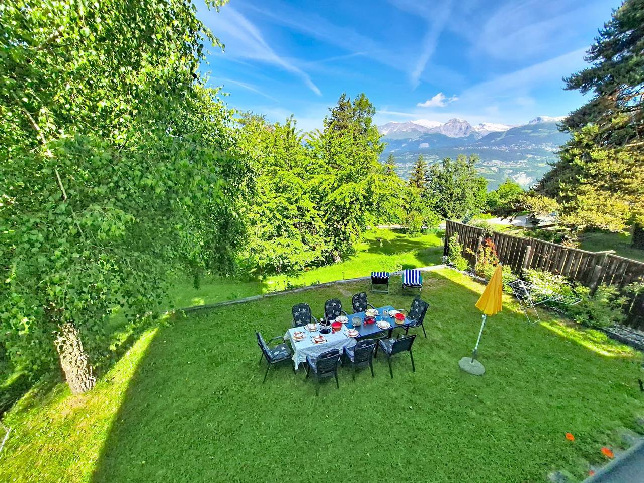 Chalet Le Rhônasson in Chalais (Schweiz), Walliser Alpen