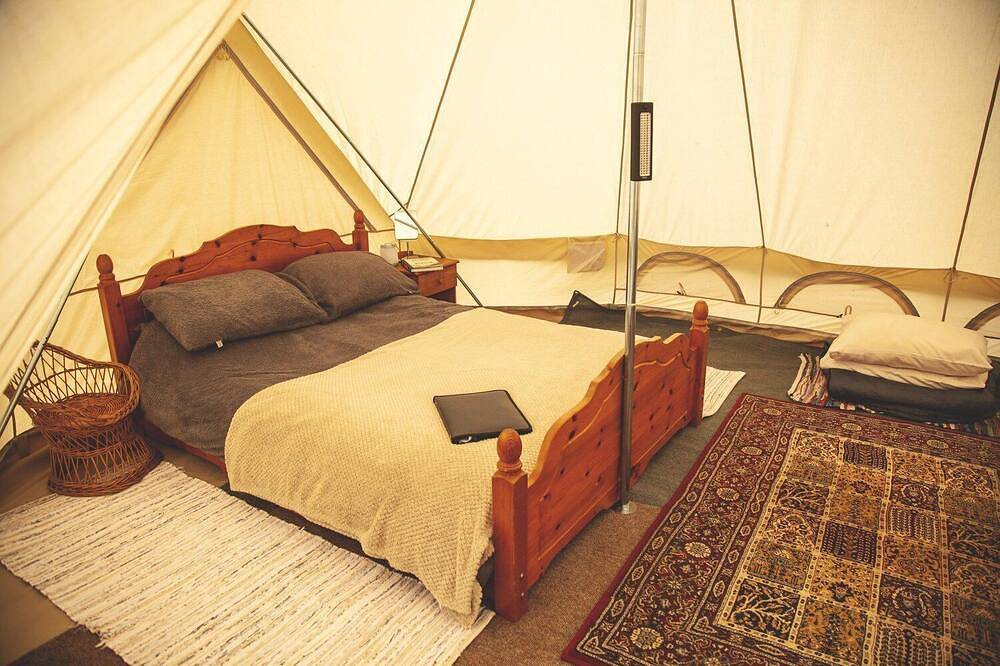 Luxury secluded glamping in the Brecon Beacons in Brecon Beacons