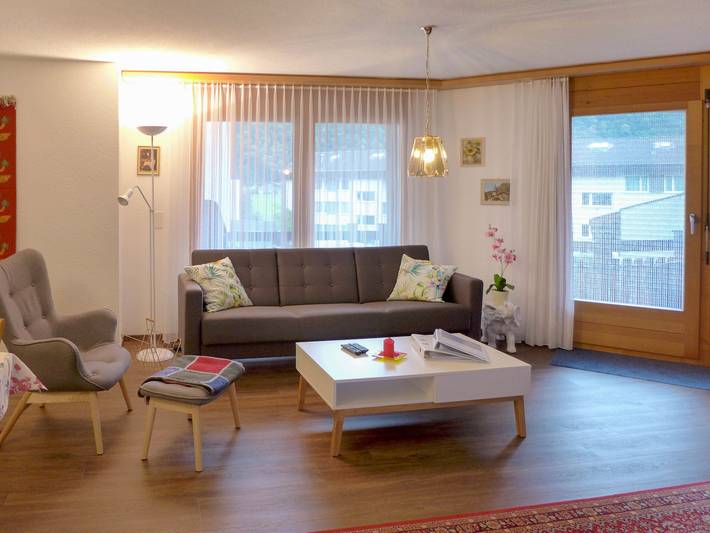Gîte pour 4 personnes, avec vue ainsi que balcon et jardin, animaux acceptés à Meiringen - 2