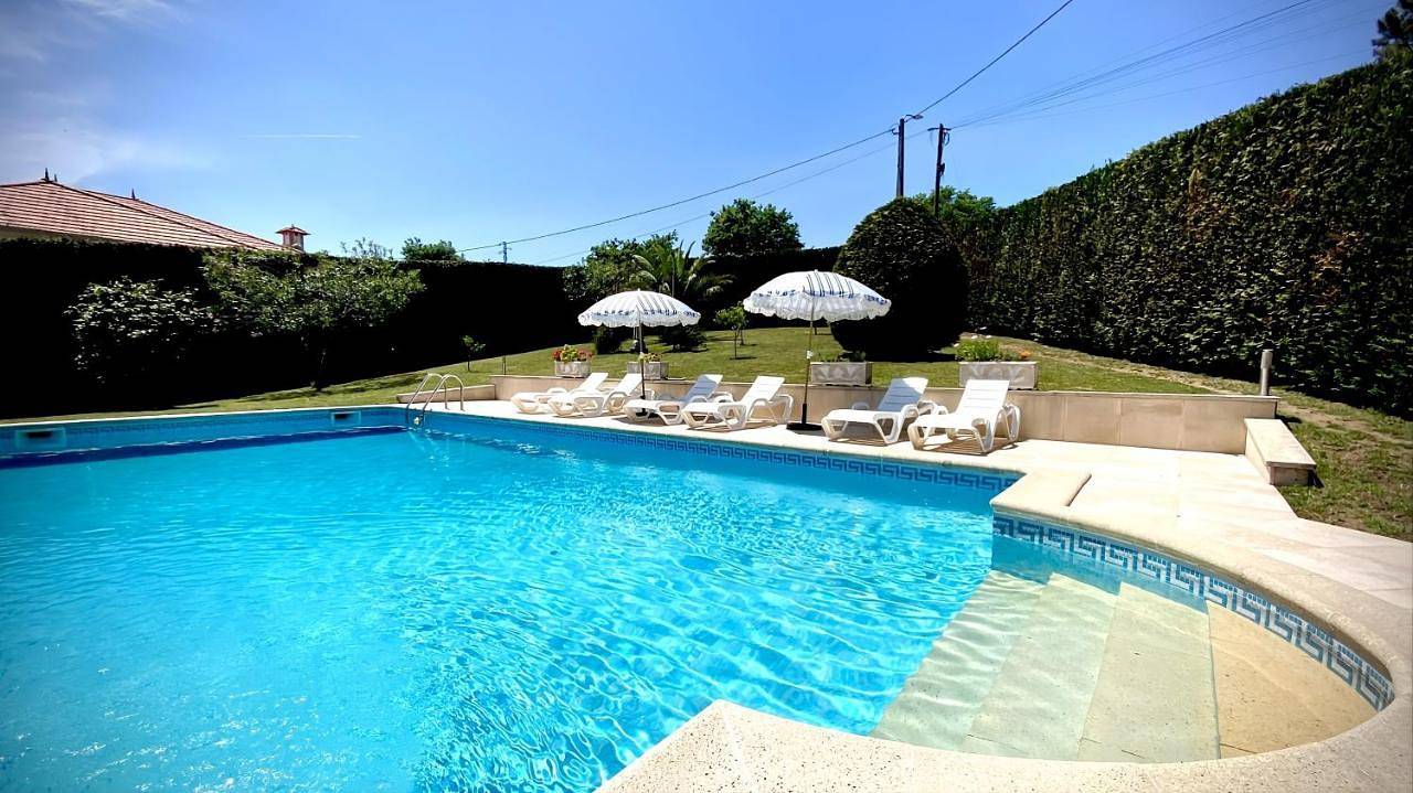 Quinta Maria étage de villa calme avec piscine in Borba de Montanha, Distrito de Braga