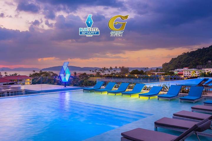 Hôtel pour 2 personnes, avec sauna et piscine ainsi que jacuzzi et balcon