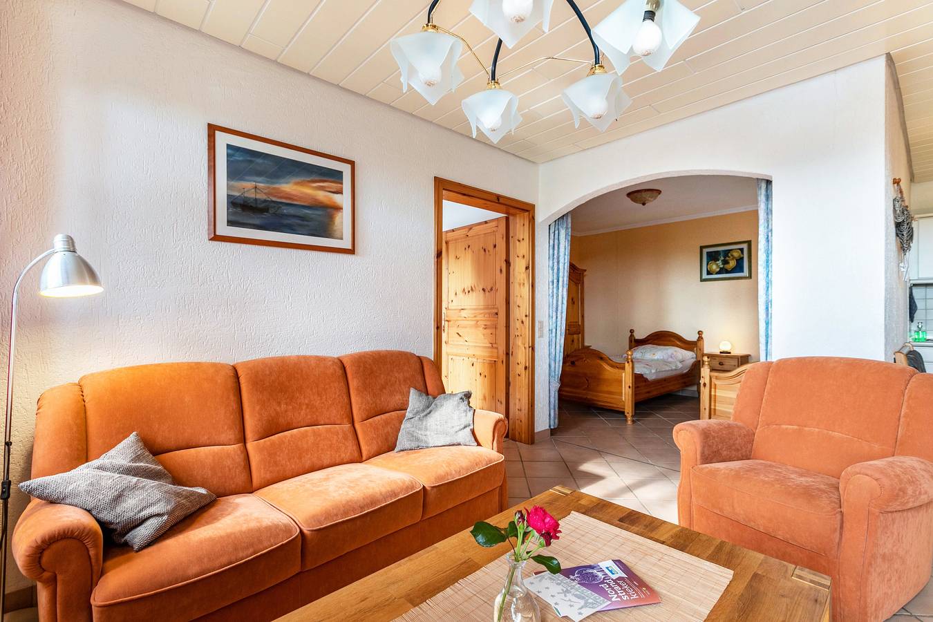 Ganze Wohnung, Ferienwohnung 'Süderoog' mit Privatterrasse, Gemeinschaftsgarten und Wi-Fi in Nordstrand (Gemeinde), Nordstrand
