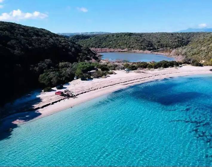 Camping pour 6 personnes, avec terrasse et piscine à Bonifacio - 2