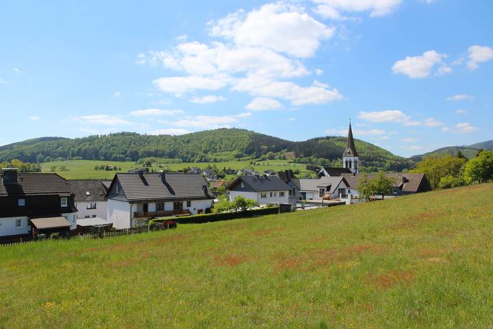 Appartement entier, Appartement de vacances pour 4 personnes avec jardin in Medebach, Arrondissement du Haut-Sauerland