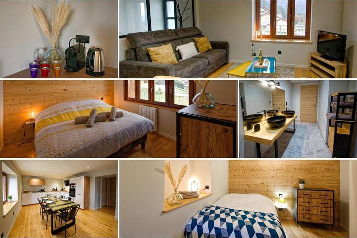 Appartement de vacances pour 7 personnes, avec jardin et vue - 1