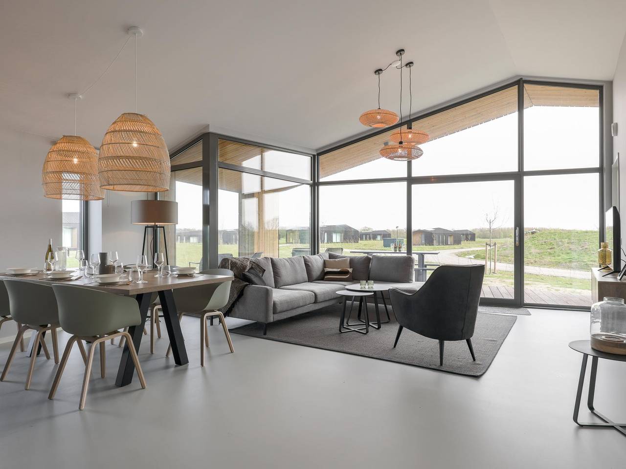 Modernes Ferienhaus nahe der Oosterschelde in Wissenkerke, Zeeuwse Kust