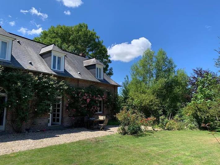 Location de vacances pour 8 personnes, avec Terrasse et Jardin à Veauville-lès-Baons